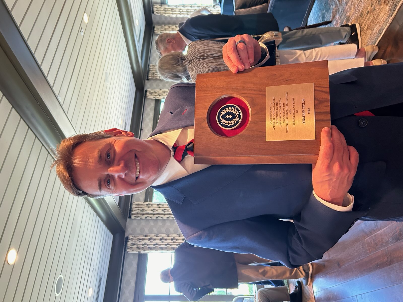 Jon Taylor, Founder of Outset Solutions, at community fundraising event